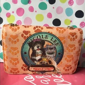 NICOLE LEE WORLD TOUR  MINI CROSSBODY HAND BAG